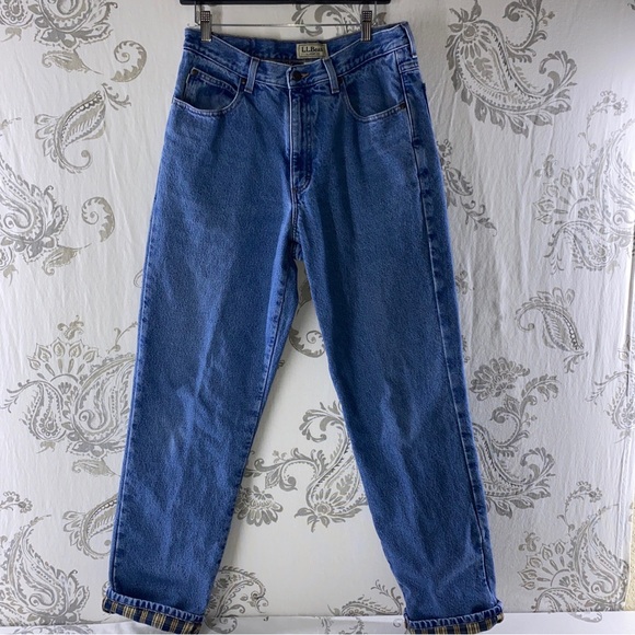 L.L. Bean Other - LL Bean Classic Fit Flannel Lined
Jeans. 33x34